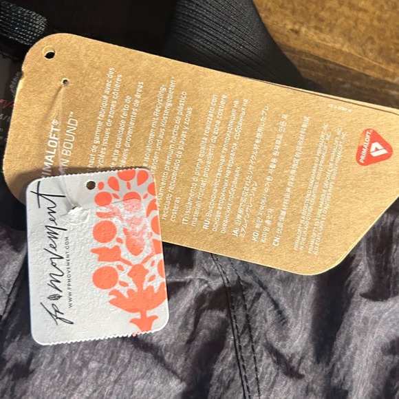 Free People Movement Tricked Out Trek Jacket Coat Drawstring Gorpcore Sz Medium - Picture 11 of 12